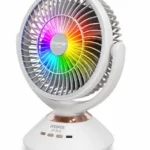 JYSUPER JY-2570 Rechargeable Fan with LED Light