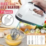 Scarlet 7 SPEED Portable High Grade Hand Mixer, Egg Beater - Image 2