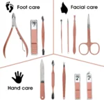 NYT Manicure Pedicure Nail Cutter Set 12 Pcs - Image 2