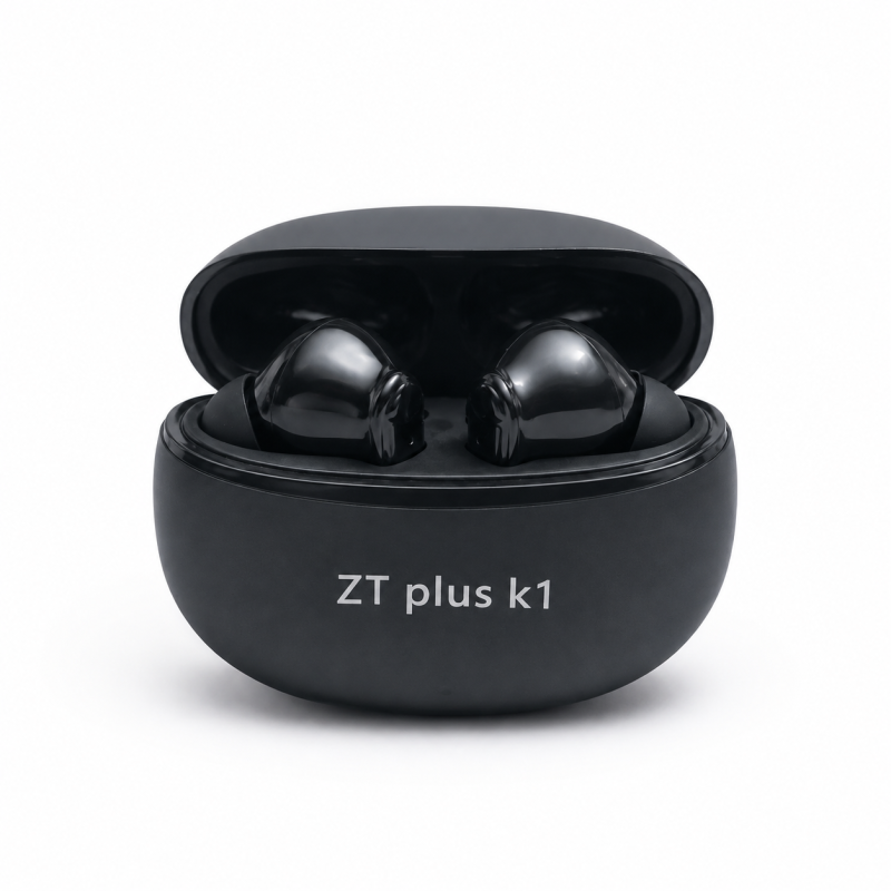 ZT Plus K1 True Wireless Stereo Earbuds – Bluetooth 5.3 TWS with Bluetrum Chipset, 300mAh Charging Case & 30H Total Playtime