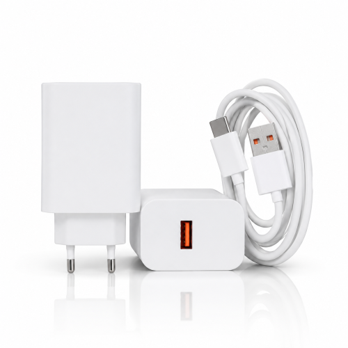 Realme 80W Super Fast Charging Adapter with Cable – Original SuperVOOC Wall Charger with 10W Standard Charging Support & Smart Safety Protection