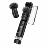 NeePho NP-63 Wireless Lavalier Microphone Kit – Plug & Play Noise Cancelling Mic with Portable Design for Content Creators, Interviews & Vlogging