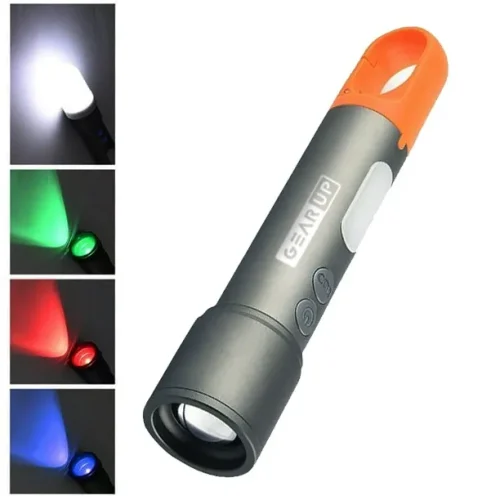 Gear-Up Traveller Light LED Torch 1200 mAh 500 lm IP65 USB-C