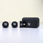 Hollyland Lark M2 Wireless Lavalier Microphone – Ultra-Compact Button-Sized Mic with Hi-Fi Sound, Environmental Noise Cancellation & Long Battery Life for Vlogging & Interviews