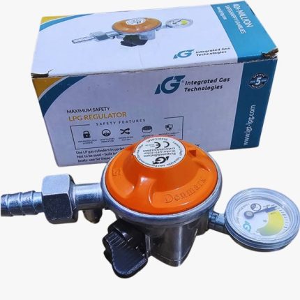 IGT Maximum Safety LPG Regulator, a safety device for LPG gas stoves. Denmark