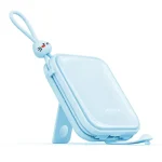 Joyroom JR-L002 Jelly Series 10000mAh 22.5W Fast Charging Power Bank – Transparent Portable Charger with Built-in Type-C Cable & Triple Outputs