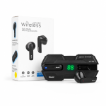 K8 Sport True Wireless Earbuds – In-Ear Bluetooth Earphones with Deep Bass, Touch Control, LED Digital Display & Secure Fit for Gym & Sports