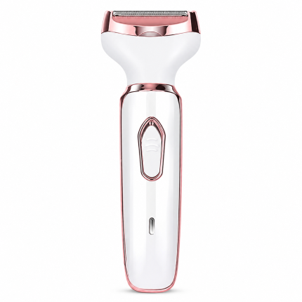 4-in-1 Rechargeable Lady Shaver & Hair Removal Beauty Kit for Women | Painless Electric Razor, Eyebrow, Nose & Body Hair Trimmer (USB Charging)