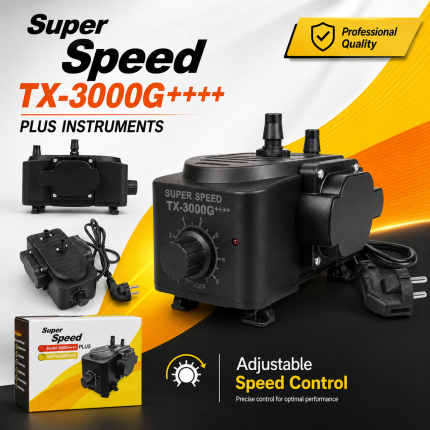 Super Speed TX-6000G++++ High Pressure Gas & Air Pump | Adjustable Mini Compressor