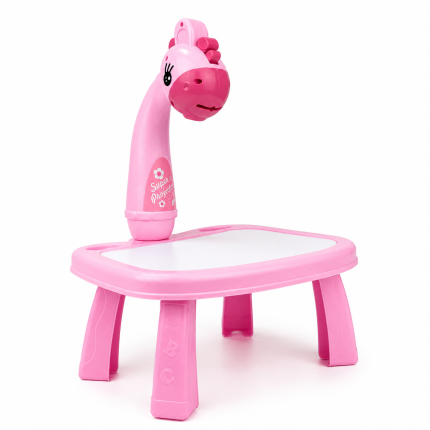 Little Hands Drawing Projector Table for Kids | Trace & Draw Educational Art Toy with Light | Safe ABS Doodle Board for Toddlers, Boys & Girls