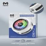 MEMO CX20 RGB Magnetic Phone Cooler – 3-Gear Temperature Control, Advanced Semiconductor Refrigeration, Dual-Purpose Magnetic & Back Clip, Low Noise Fan for Smooth Mobile Gaming