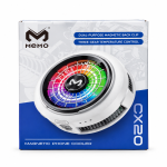 MEMO CX20 RGB Magnetic Phone Cooler – 3-Gear Temperature Control, Advanced Semiconductor Refrigeration, Dual-Purpose Magnetic & Back Clip, Low Noise Fan for Smooth Mobile Gaming