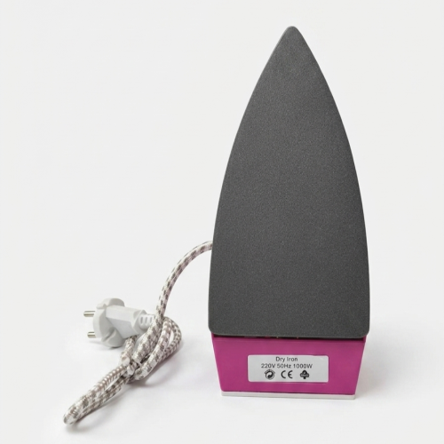 Royal Automatic Dry Iron 1000W – Fast Heating Non-Stick Soleplate Press Iron with Adjustable Thermostat, Auto-Off Safety & Lightweight Body