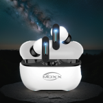 MOXX MPod Pro ANC True Wireless Earbuds – Bluetooth 5.4 TWS with Active & Environmental Noise Cancellation, Dual HD Mics & 30H Battery