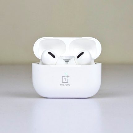 OnePlus AirRO3 True Wireless Bluetooth Earbuds – Noise Reduction TWS Earphones with 360mAh Battery & Clear Sound (White)