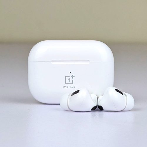 OnePlus AirRO3 True Wireless Bluetooth Earbuds – Noise Reduction TWS Earphones with 360mAh Battery & Clear Sound (White)