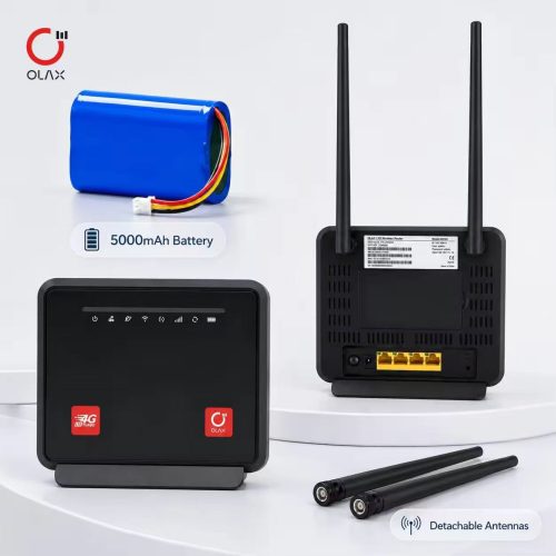 OLAX MC60 300Mbps Wi-Fi LTE Turbo Router 5000mah Battery