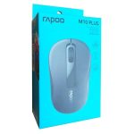 RAPOO M10 Plus 2.4GHz Wireless Optical Mouse – 1000 DPI Tracking, Ambidextrous Ergonomic Design, Nano USB Receiver & Up to 12-Month Battery Life