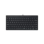 Rapoo NK8000 USB Wired Compact Keyboard – Black