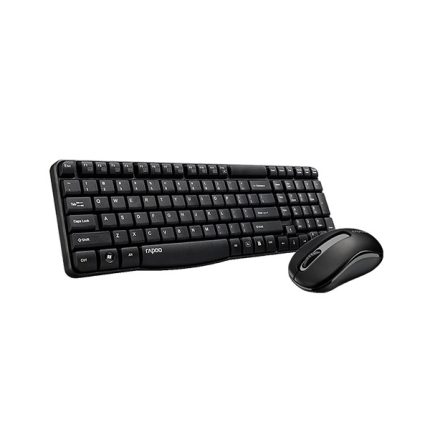 Rapoo X1800S Wireless Keyboard & Mouse Combo – Black