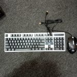 RGBB 699GS RGB USB Wired Gaming Keyboard and Mouse Combo – Standard Multifunctional Keyboard with Vibrant RGB Backlighting, Fashion Design & Laptop Compatibility