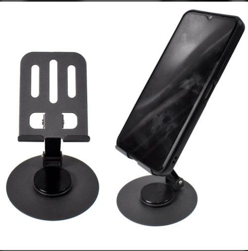 Smart Vlogger's Combo: K8 Wireless Microphone, Q07 Bluetooth Selfie Stick & 360° Rotating Phone Stand