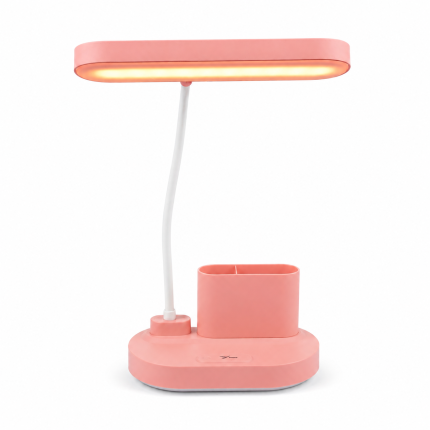 YAGE YG-8044F Portable Pen Holder LED Reading Lamp – Rechargeable Touch Control Desk Light with 1500mAh Battery, Adjustable Color Temperature & Flexible Hose Design