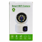 V380 Pro Dual Lens 4G SIM Supported Security Camera – Wireless PTZ Outdoor Camera with Full Color Night Vision, Human Tracking & Cloud Storage
