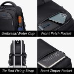Arctic Hunter B00477 City Hunter Waterproof Anti-Theft Backpack – 15.6 Inch Laptop Compartment, Durable Smart Business Travel Daypack with Hidden Zippers & Ergonomic Padded Support
