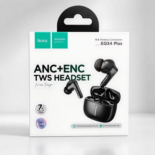 Hoco EQ34 Plus True Wireless ANC+ENC Bluetooth Earbuds