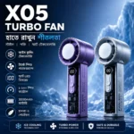 X05 Handheld High-Speed Turbo Cooling Fan 3000mAh Battery