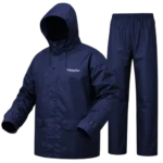 Water proof High quality Rain Coat With Pant(Happylon) Blue